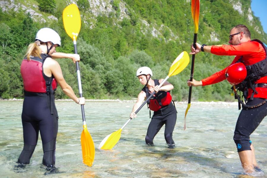 Bovec: Half-Day Kayaking Trip Down the Soča - Small group energy: easier coaching and more calm in the chaos