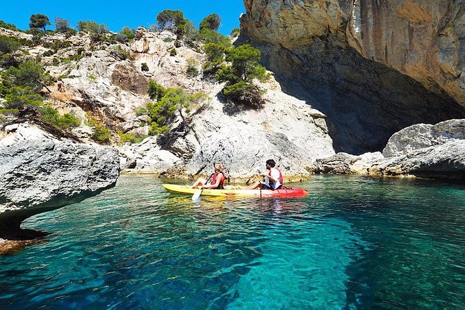 Breathtaking guided Kayak tour from Sant Elm the bay of Cala en Tió - How hard is the kayaking, really, for a 3-hour tour?