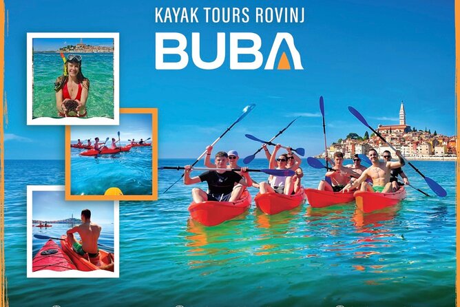 BUBA-Kayak Tours Rovinj FREE-drinks,pictures,snorkeling equipment - Kayaking from Porton Biondi 13: the start that sets the tone