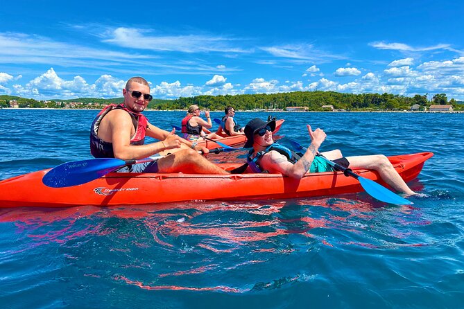 BUBA-Kayak Tours Rovinj FREE-drinks,pictures,snorkeling equipment - The island walk and cliff jumping option: thrilling, but not forced