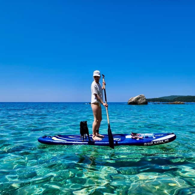 Budva: 3-Hour Paddle Board or Kayak Tour to Coastal Caves - Budva Dancing Girl photo stop: a small break with a big view payoff