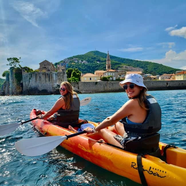 Budva: 3-Hour Paddle Board or Kayak Tour to Coastal Caves - Meeting at Watersport Center Yamaha: equipment setup that actually helps