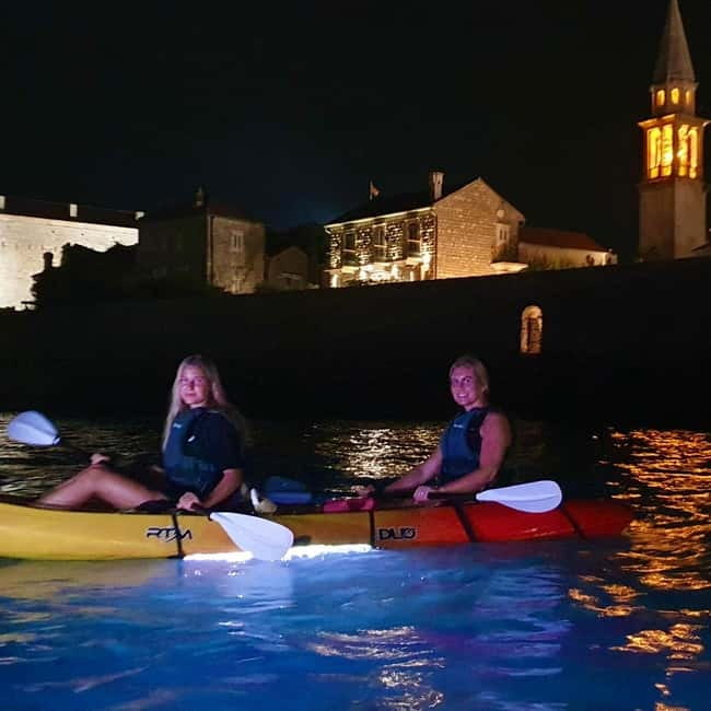 Budva: Night Lights Kayaking Tour - How Challenging Is It Really? Energy, Balance, and Comfort
