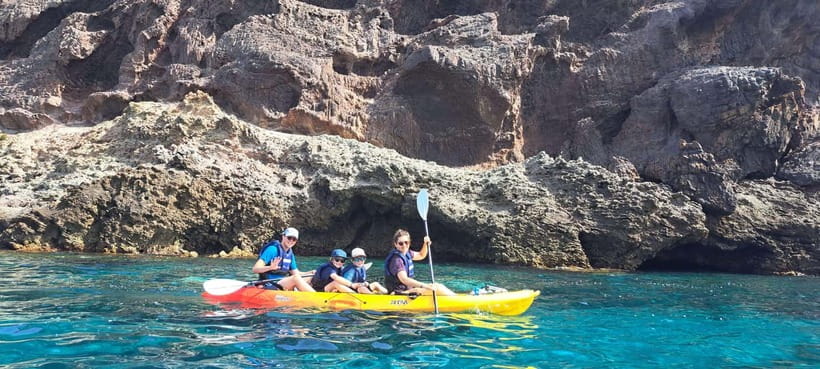 Cabo de Gata: Kayak & Snorkel Excursion in Natural Park - Playa de La Fabriquilla start: the short course that makes or breaks confidence