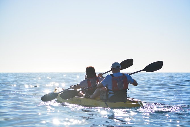 Cabo San Lucas Glass Bottom Kayak Tour and Snorkel at Two Bays - Santa María Bay Stop: Clear Water and a Relaxed First Look
