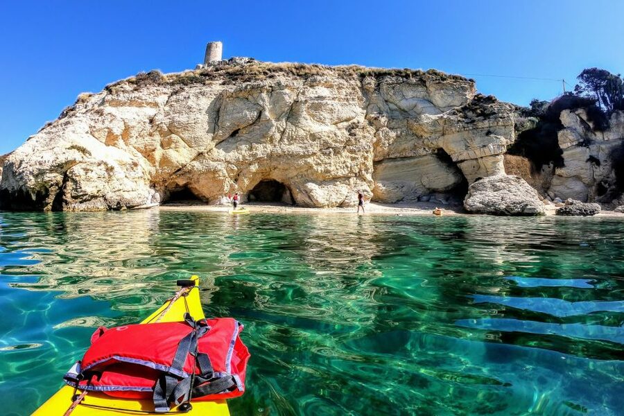 Cagliari: Exclusive small group Kayak tour at Devil"s Saddle - The Swim and Beach Break You’ll Actually Want
