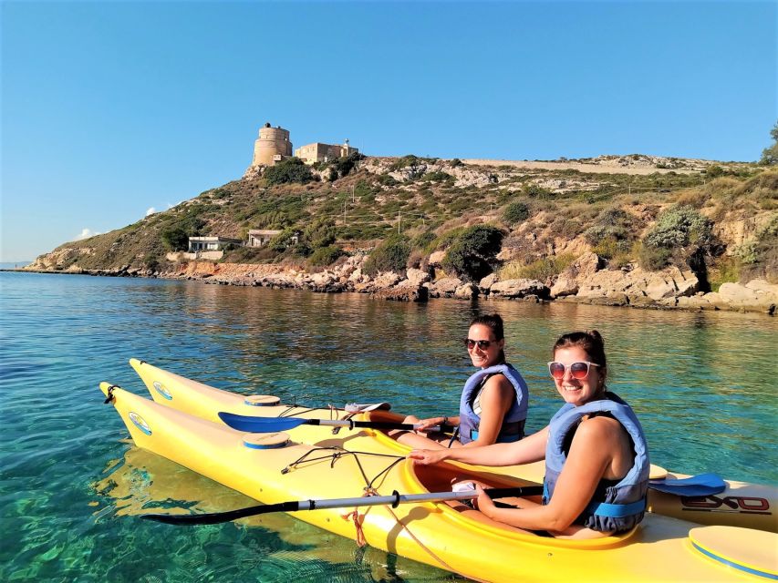 Cagliari: Guided Kayak Excursion in the Gulf of Cagliari - Kayaking the Gulf of Cagliari: cliffs, caves, and swim stops in one morning