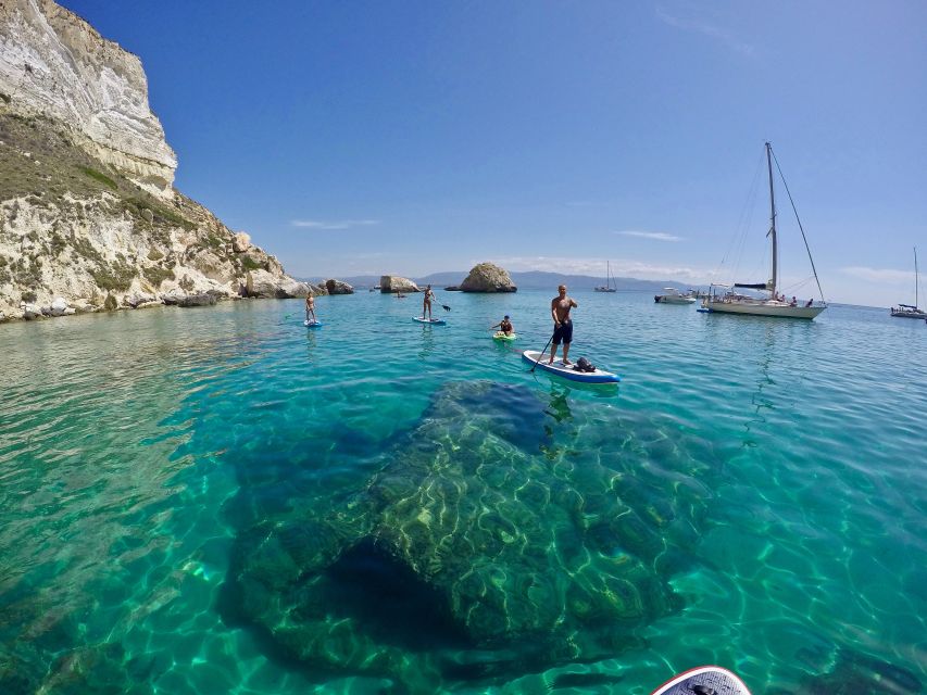 Cagliari: Stand Up Paddleboarding (SUP) Tour & Snorkeling - Snorkeling in Blue Water: What You Should Expect
