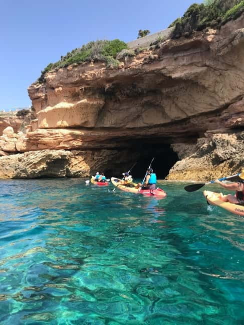 Cala Codolar: Guided Sea Kayaking and Snorkeling Tour - Cala Codolar: a kayak route that feels like Ibiza’s other side