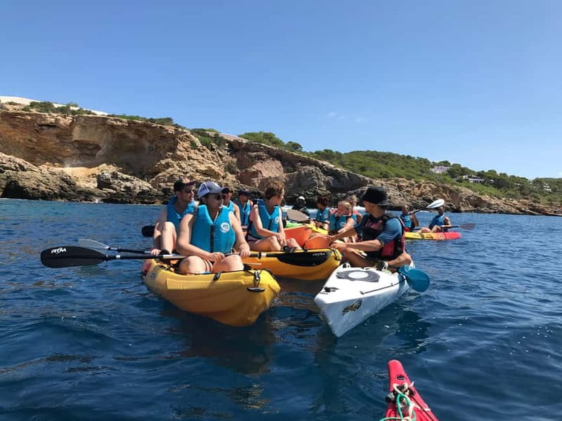 Cala Codolar: Guided Sea Kayaking and Snorkeling Tour - Starting on the water: the briefing and practice that make kayaking feel easy