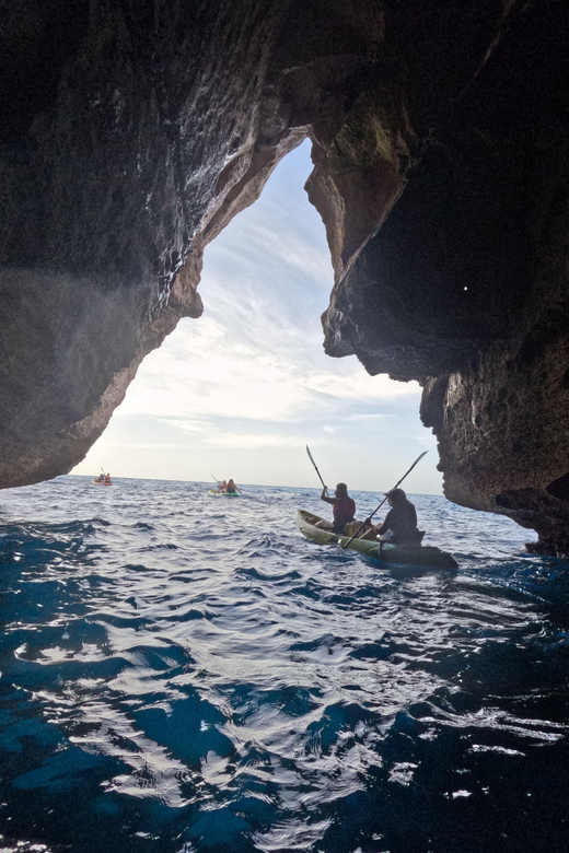 Cala en Porter: Menorca Caves Kayaking Tour & GoPro Photos - Snorkeling and Cave Swim Stops: When the Water Does the Talking