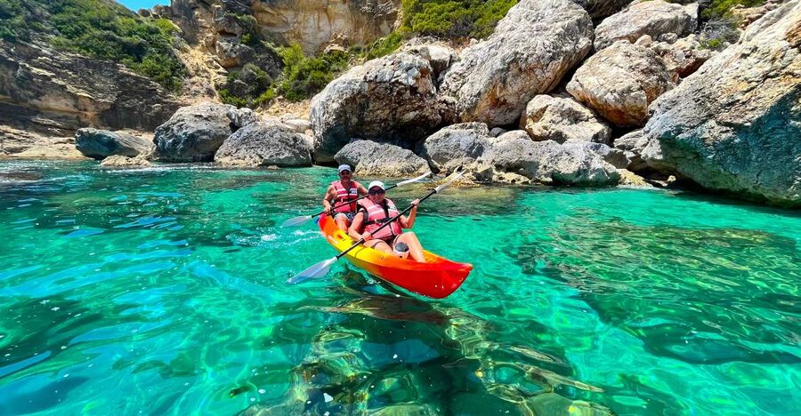 Cala Granadella: Cala en Caló Sea Cave Snorkel & Kayak Tour - Starting at Platja Granadella: where your day really begins