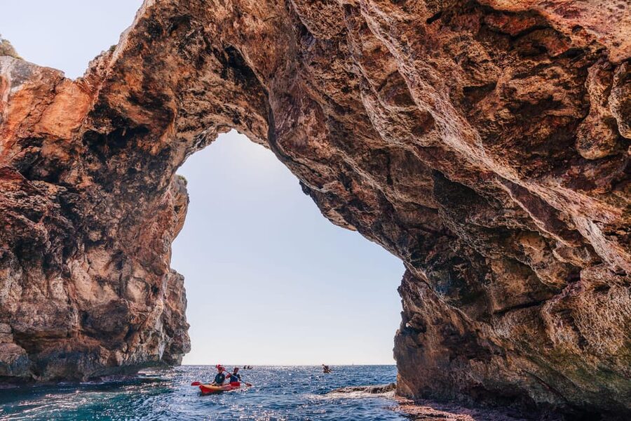 Cala Varques: Guided Sea Caves Kayak & Snorkeling Expedition - Starting at Cala Romantica: your launch point and first reality check
