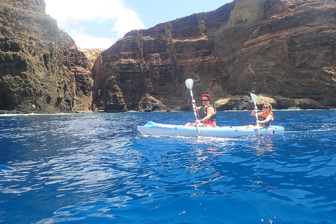 Calheta Kayak Tour - Beginner-friendly paddling: how you actually learn to control the kayak
