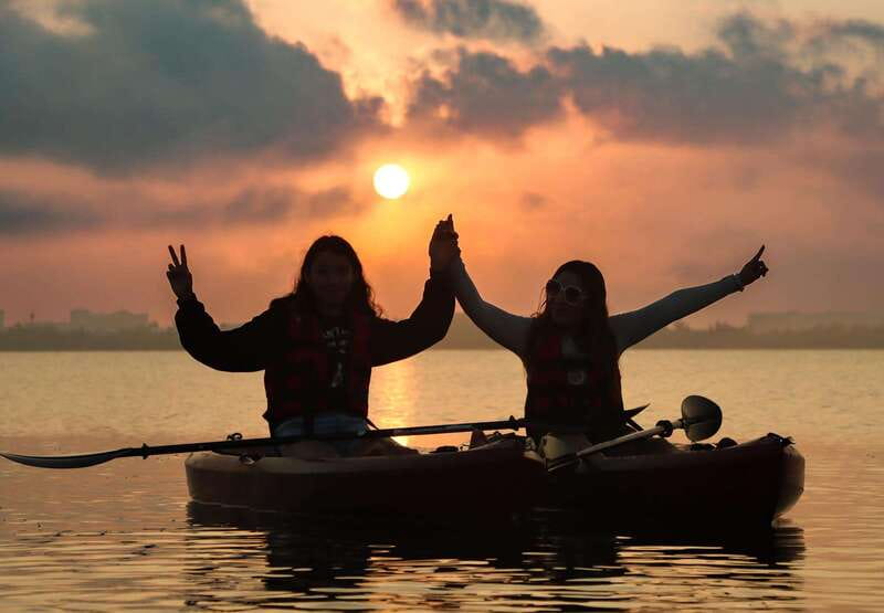 Cancun: Sunset Kayak Experience in the Mangroves - Nichupté Lagoon mangroves: the Cancun side most people skip