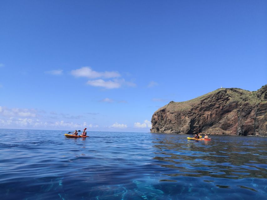 Caniço, Madeira: Marine Reserve Kayak & Snorkelling Tour - Kayaking safety: the part you should take seriously