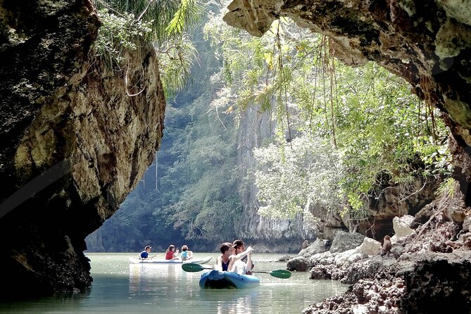Canoe Cave Explorer Phang Nga Bay Tour from Phuket - Hong Island and the beach swim: when the day cools down