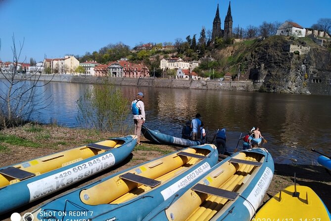 Canoe Prague – Splash into Fun! - The Route on the Water: From the Dancing House to Vyšehrad
