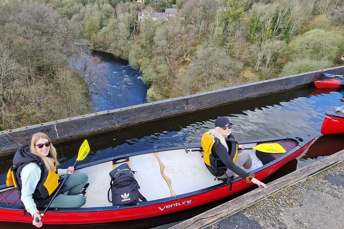 Canoe Trip Over the Pontcysyllte Aqueduct - Safety on a High Crossing (And a Sense of Humor)