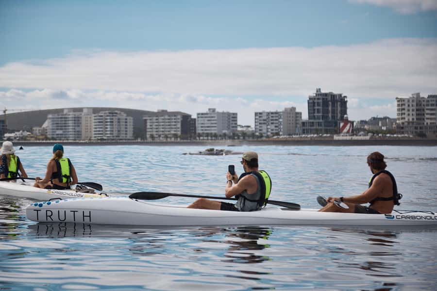 Cape Town: Dolphin & Ocean Wildlife Kayaking Adventure ⚓️ - The garden oasis after: showers, Wi‑Fi, and smoothies or matcha