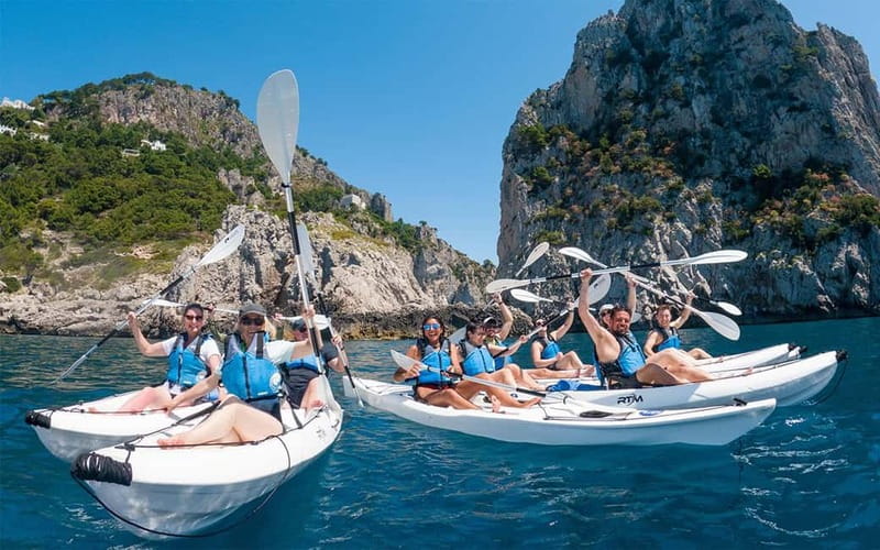 Capri: Caves and Beaches Kayaking Tour with GoPro Photos - Swim Time in Crystal Blue Water (And What to Expect)