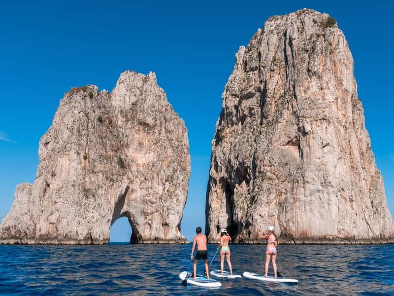 Capri: Caves and Beaches Paddle Board Tour with Photos - Key highlights you’ll care about