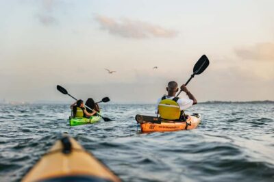 Cartagena: Sunset Sea Kayaking Tour - Meeting Karib kayak & paddle center and getting geared up