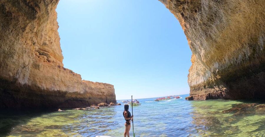 Carvoeiro: Benagil Cave Kayak Tour with 4k Photos - Gear That Actually Helps: Wetsuits, Dry Bags, and Support Seats