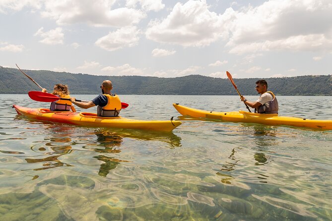 Castel Gandolfo Lake Kayak and Swim Tour - The 3-hour plan: briefing, circuit, and snack time