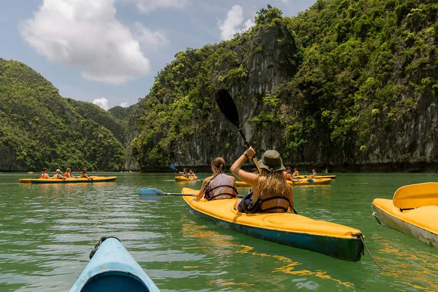 Cat Ba: Lan Ha & Ha Long Bay Kayak & Snorkel Boat Tour - Cat Ba’s Limestone Dream Day: Lan Ha + Ha Long From the Water