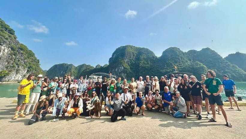 CAT BA: LAN HA & HALONG BAY – KAYAK, BIKE, LUNCH, SNORKEL - The full itinerary flow: from floating village to sunset on the water