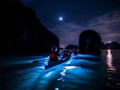 Cat Ba: Sunset and Night kayak with bioluminescent plankton - Cai Beo Floating Village and the Route to Lan Ha Bay