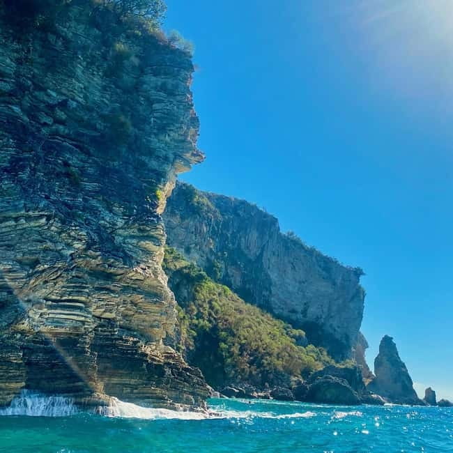 Caves of Porto Palermo: Kayak/SUP Tour with Castle Sea View - First Secluded Beach Stop: 30 Minutes to Swim and Snorkel