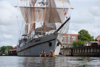 Cedar canoe tour in Klaipeda - ideal for Cruise Ship travelers. - Port pickup and the cruise-day logistics that actually matter