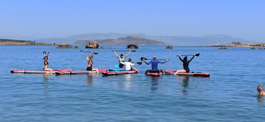 Chania: Morning or Sunset Stand-up Paddleboard Pilates - The 1-Hour Itinerary: What You Actually Do on the Board