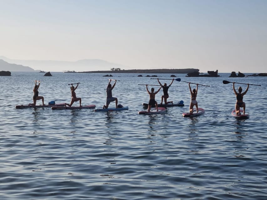 Chania: Morning or Sunset Stand-up Paddleboard Pilates - What You Get for $42: Value Beyond the Price Tag