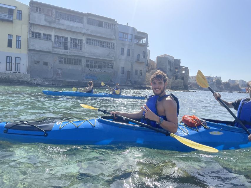 Chania: Morning Sea Kayak Tour Along the Coastline - Tampakaria and Koum Kapi: the paddle warms up fast