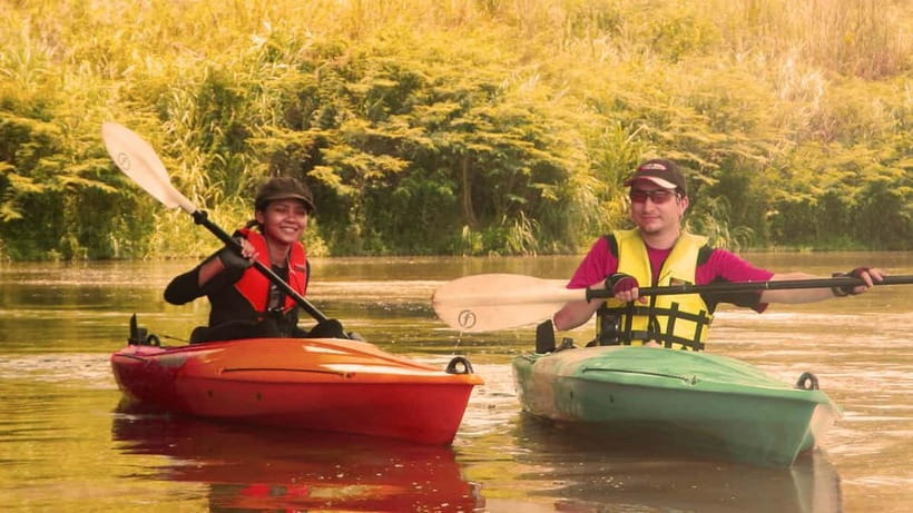 Chiang Mai: 15 km Leisure River Kayaking at Mae Ngat forest - From Chur Lare Bridge into Mae Taeng Forest: what the paddle is like
