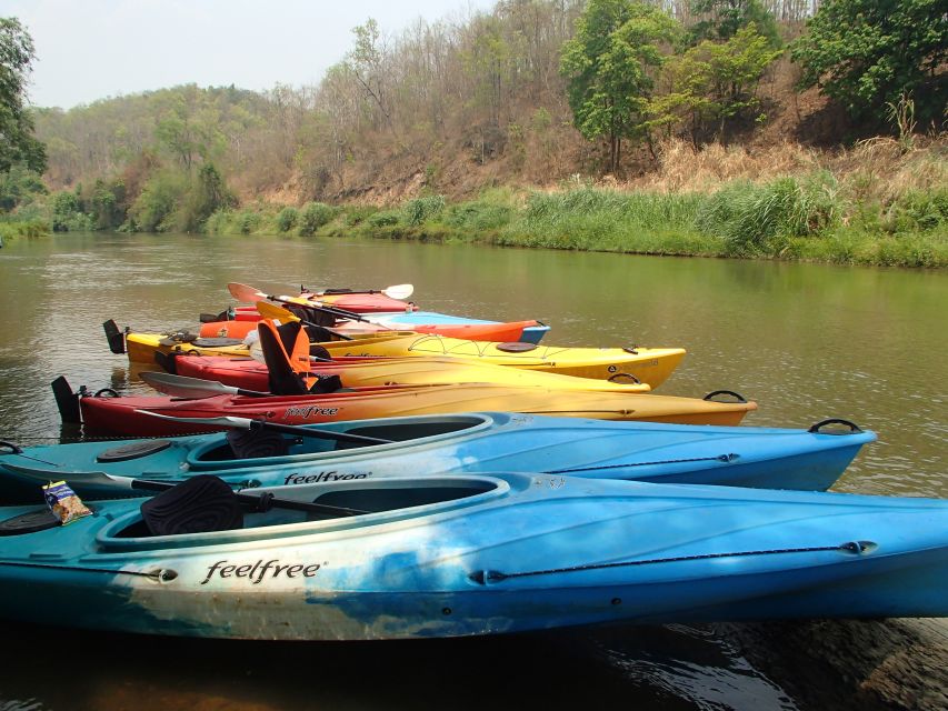 Chiang Mai: 15 km Leisure River Kayaking at Mae Ngat forest - Lunch by the river at เฮือนบัวจันทร์กาแฟสด (Mango Plantation Restaurant)