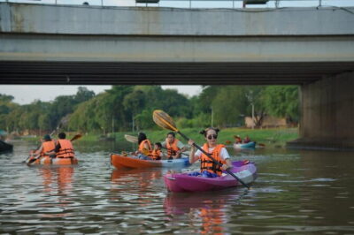 Chiang Mai:Explore kayaking through Mae Ping River on sunset - Pickup, port, and the brief “here’s how it works” moment