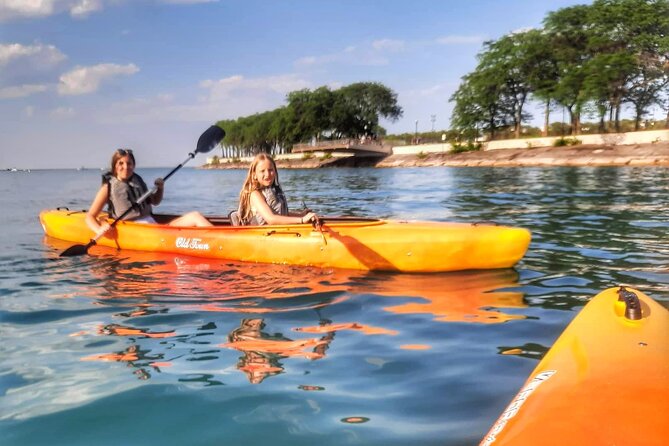 Chicago's Lake Michigan Downtown Kayak Rental at Ohio Street Beach - Age rules that affect your family plan (read this part closely)