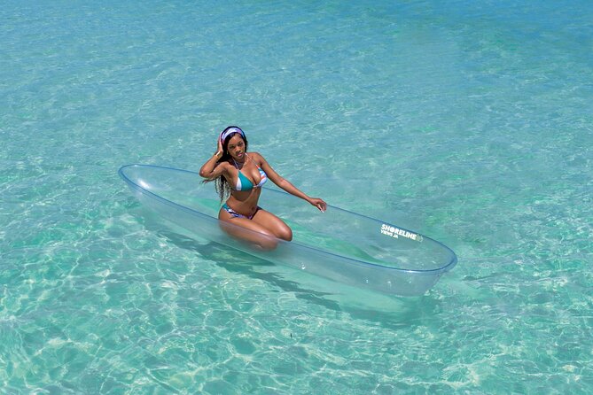 Clear Kayak Photoshoot In Montego Bay. - Who This Clear Kayak Photoshoot Suits Best