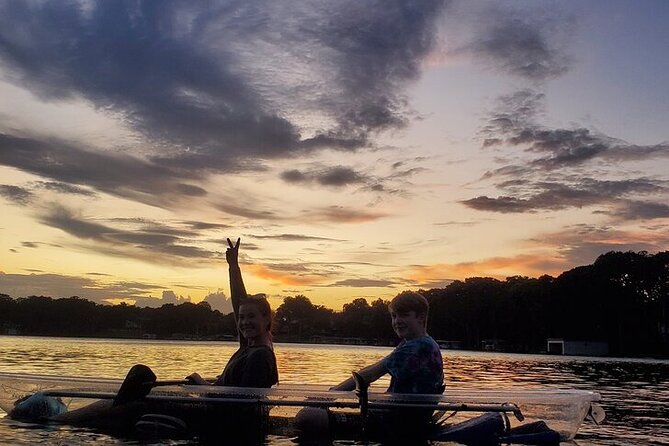 Clear Kayak Sunset Tour through The Winter Park Chain of Lakes - The guide factor: small stories, good pacing, real support