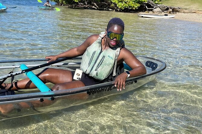 Clear Kayak Tour in Condado Lagoon - The guide factor: local stories and ecosystem talk while you float