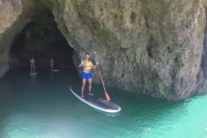 Cliffs & Caves Stand Up Paddle Adventure - The 2-hour flow: lesson, cave passes, then a calm beach break