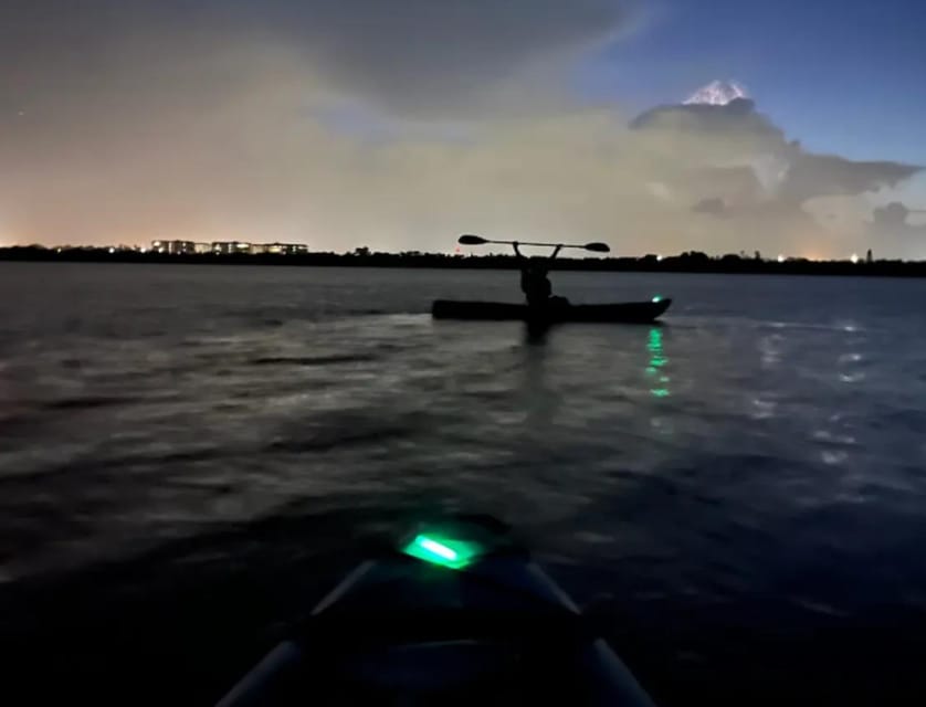 Cocoa Beach/Merritt Island:Bioluminescent kayak tour - The glow show: plankton season vs comb jellies season