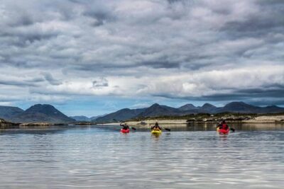 Connemara Coastal kayaking - Bundouglas Beach launch point: what the route feels like