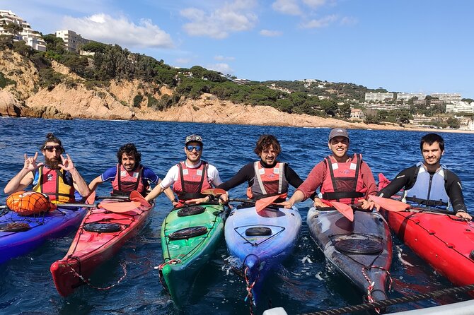 Costa Brava - Sant Feliu de Guíxols / Sea Kayak Morning Tour - Stop 1: Costa Brava coastline by sea—cliffs, clear water, quiet coves