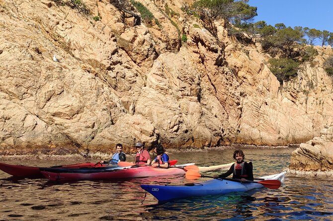 Costa Brava - Sant Feliu de Guíxols / Sea Kayak Morning Tour - Stop 3: Via Ferrata Cala del Moli area—cliffs you can sense