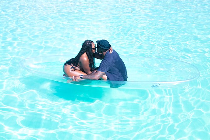Couples Clear Kayak PhotoShoot Grand Turk Island - Grand Turk Clear Kayak PhotoShoot: what makes it different